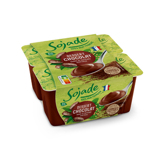 Dessert végétal soja chocolat bio