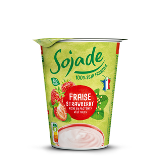 Dessert végétal soja fraise bio