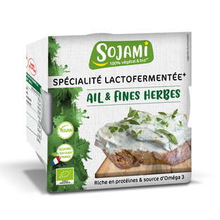 Sojami à tartiner ail et fines herbes bio