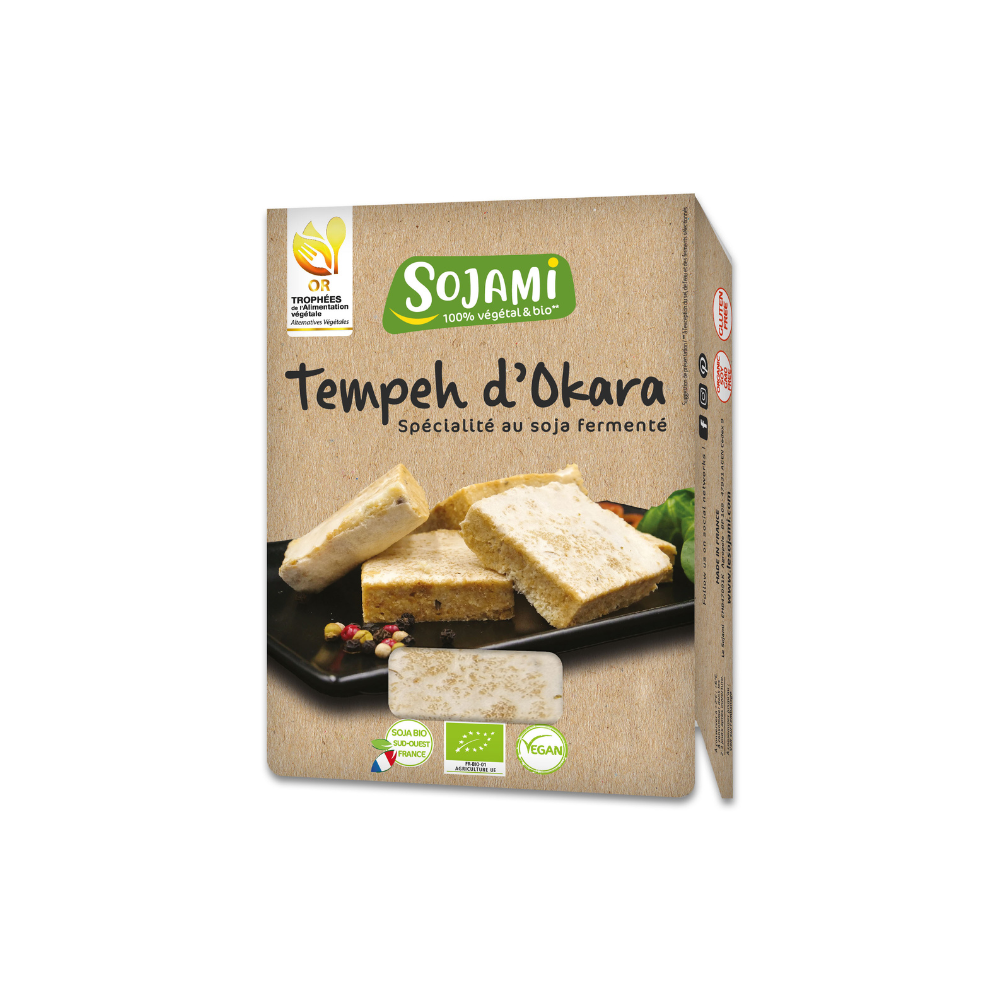 Tempeh d'okara bio