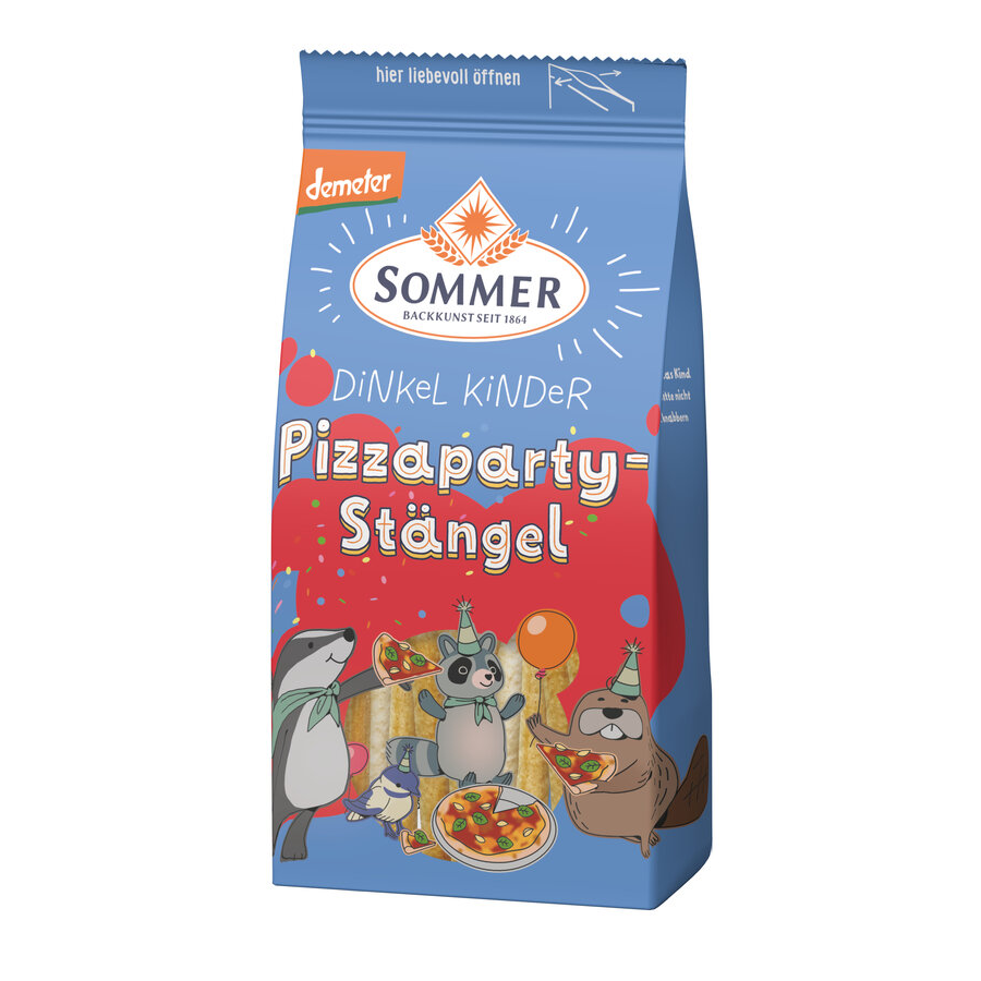 Bio Pizzaparty-Stängel Dinkel, demeter