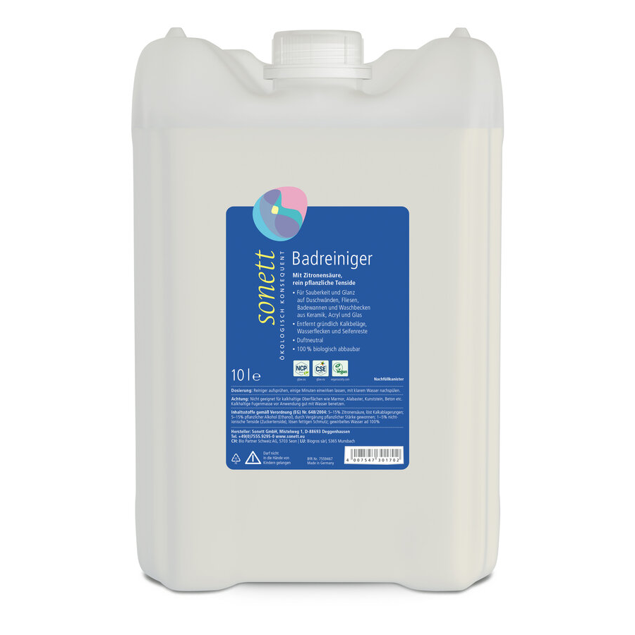 Badreiniger, Vorratsgröße 10L