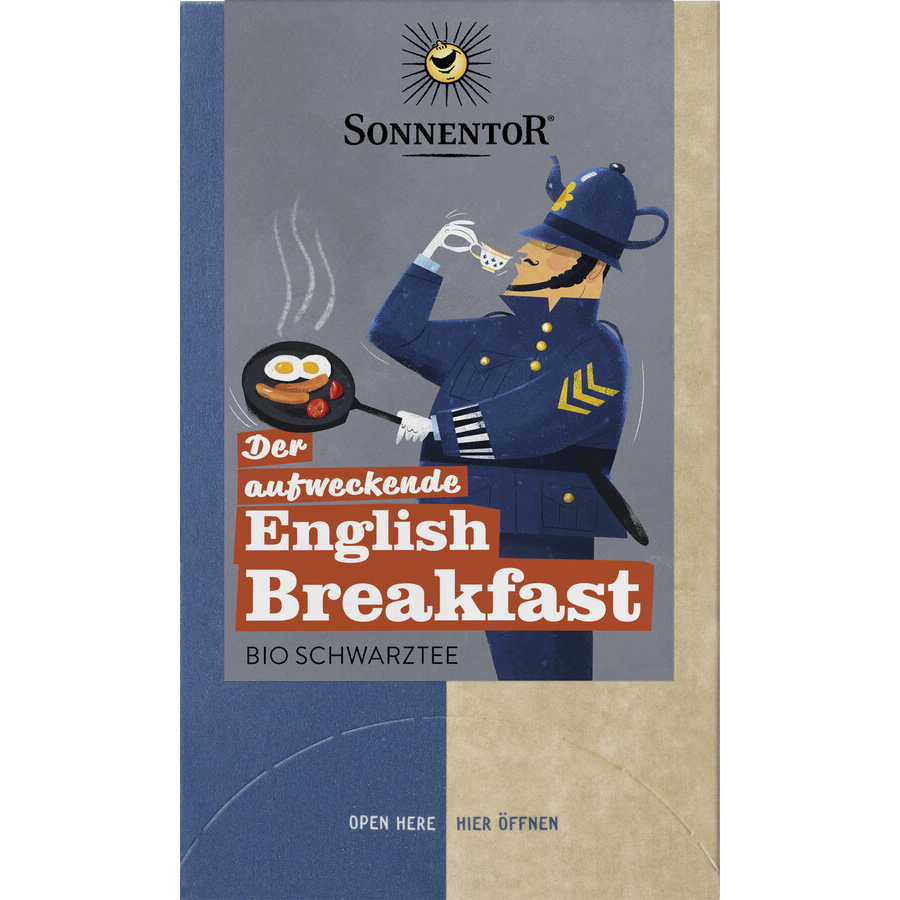 Bio English Breakfast Tee, Beutel