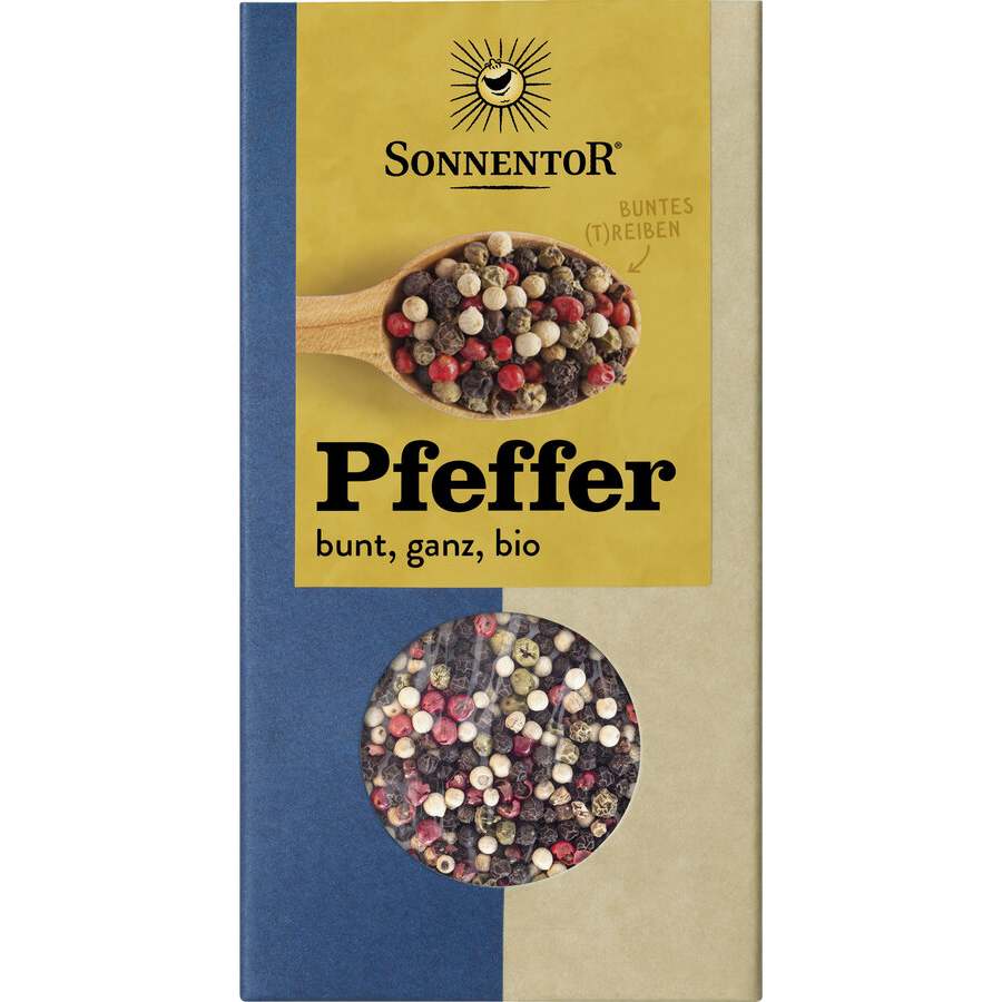 Bio Pfeffer bunt ganz