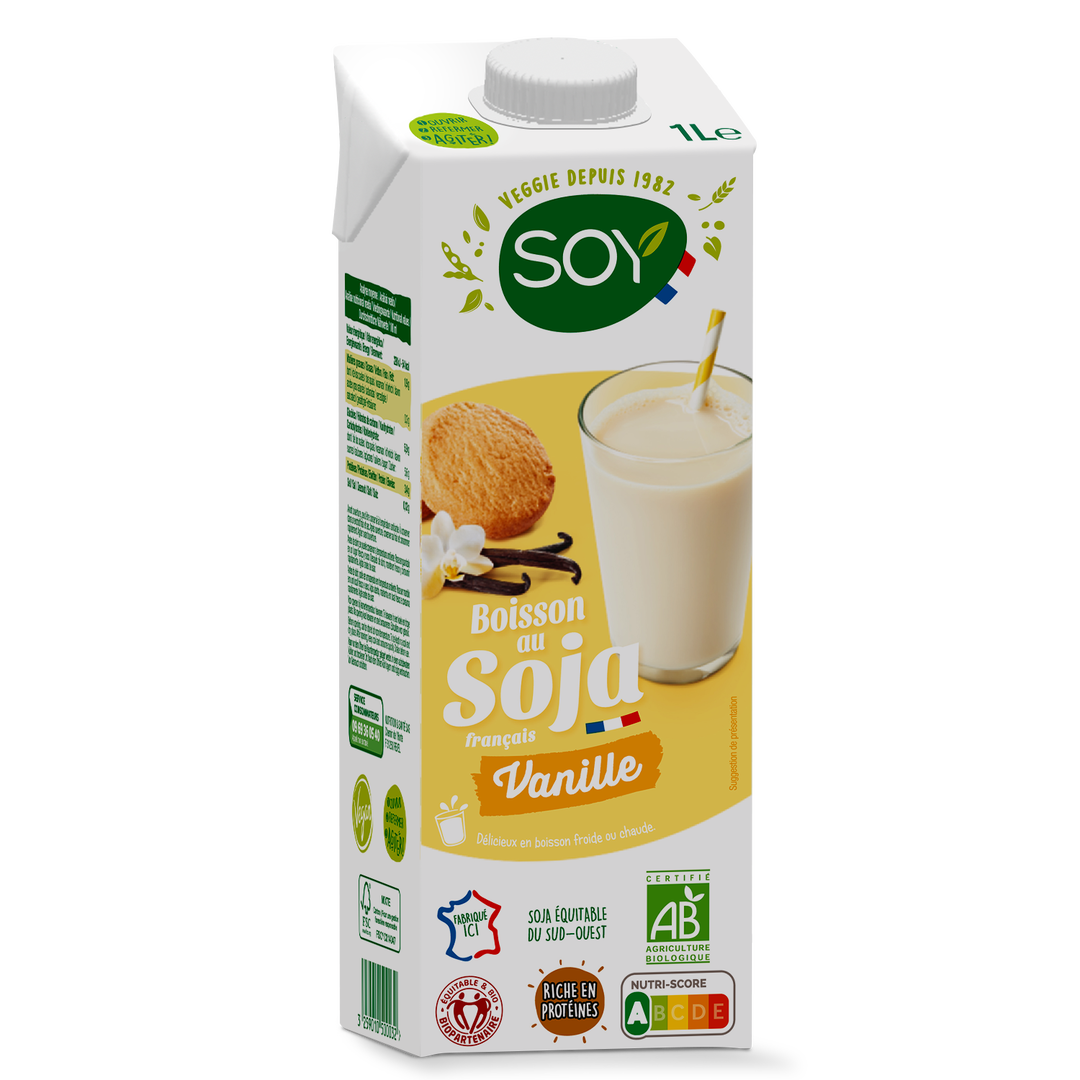 Boisson au Soja Vanille Bio & Equitable