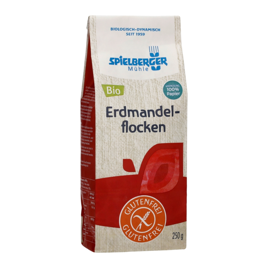 Bio Erdmandelflocken, glutenfrei
