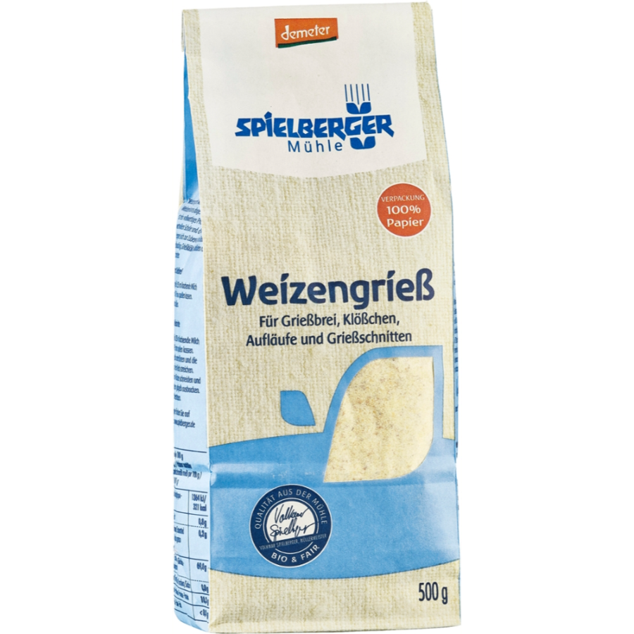 Bio Weichweizengrieß, demeter