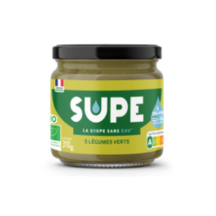 Soupe à diluer aux légumes verts bio