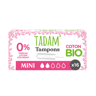 Tampons Dermo-Sensitifs Bio Mini x 16