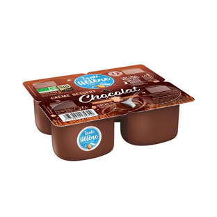 Crème dessert au chocolat bio et équitable x4