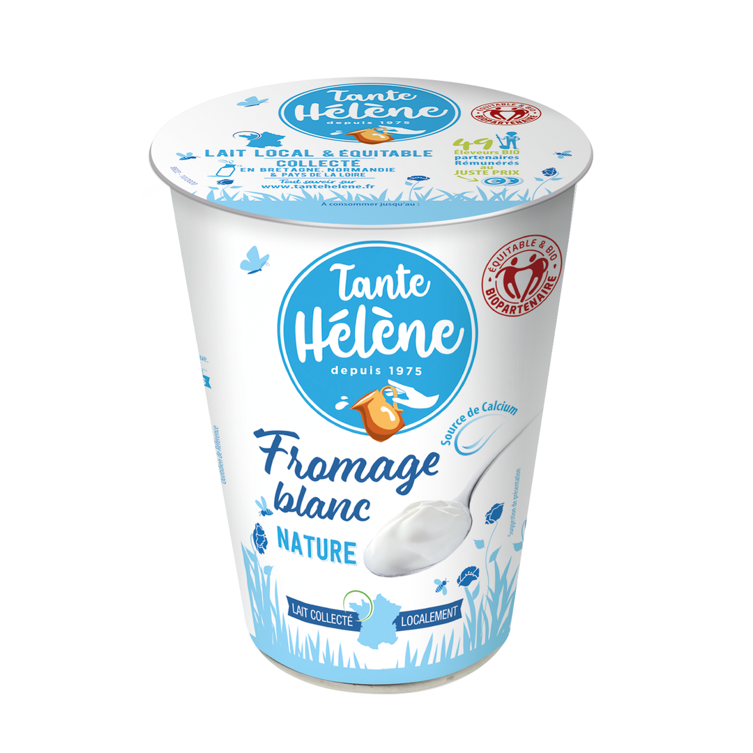 Fromage Blanc Nature Bio et Equitable