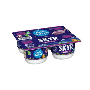 Skyr Myrtille Bio et Equitable