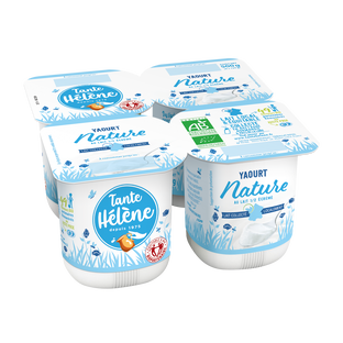 Yaourt nature bio et equitables x4