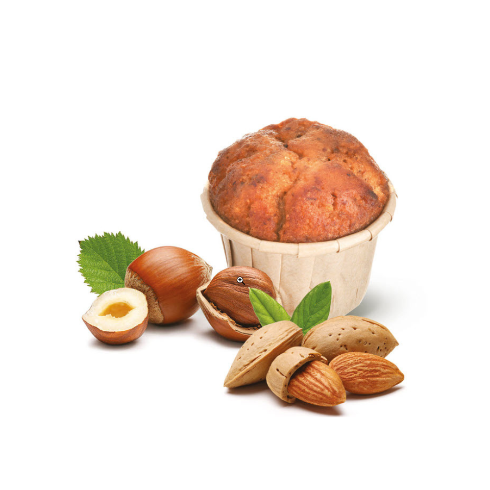 Muffin noisette praliné bio