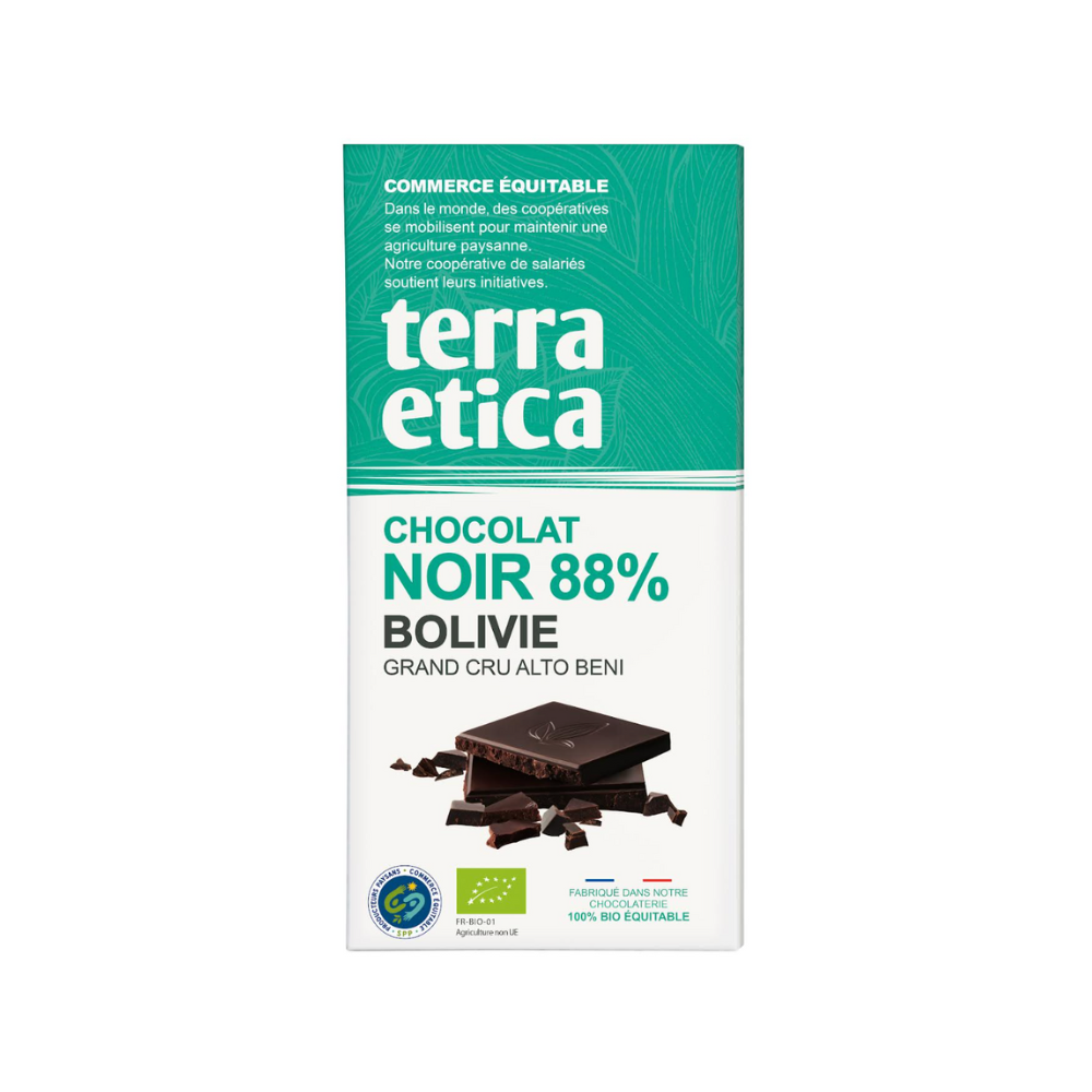 Chocolat Noir 88% Bolivie Bio
