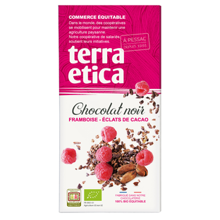 Chocolat Noir Framboise Cacao Bio