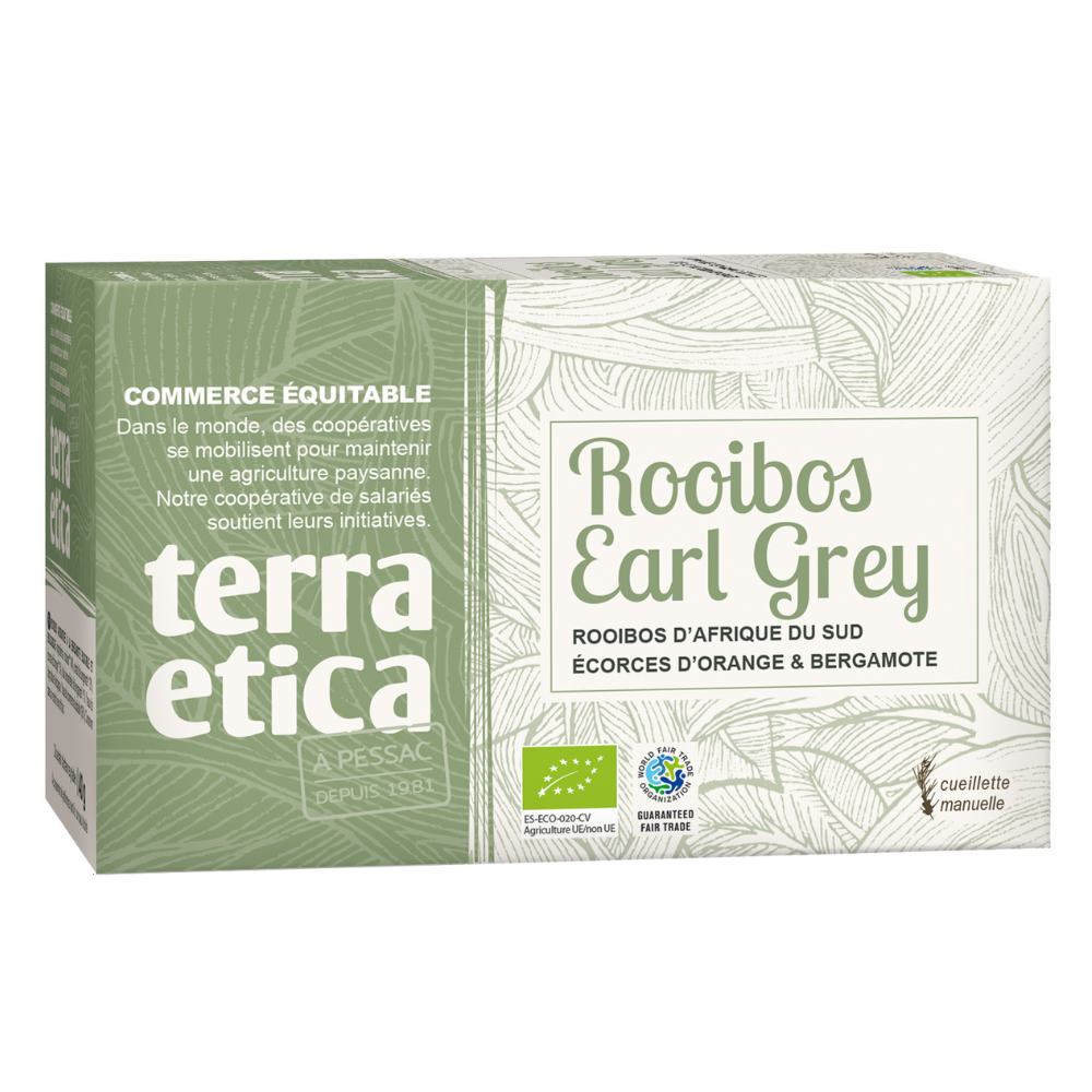 Thé rooibos Earl Grey bio