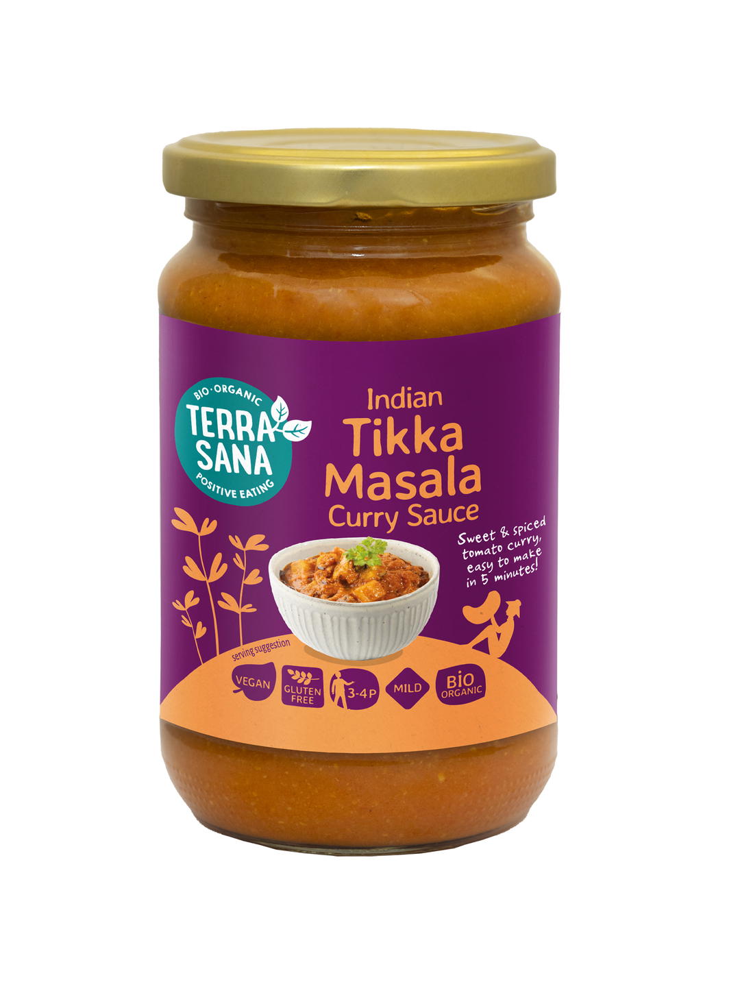 Sauce indienne tikka Masala bio