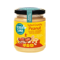Bio Erdnussmus crunchy mit Himalayasalz