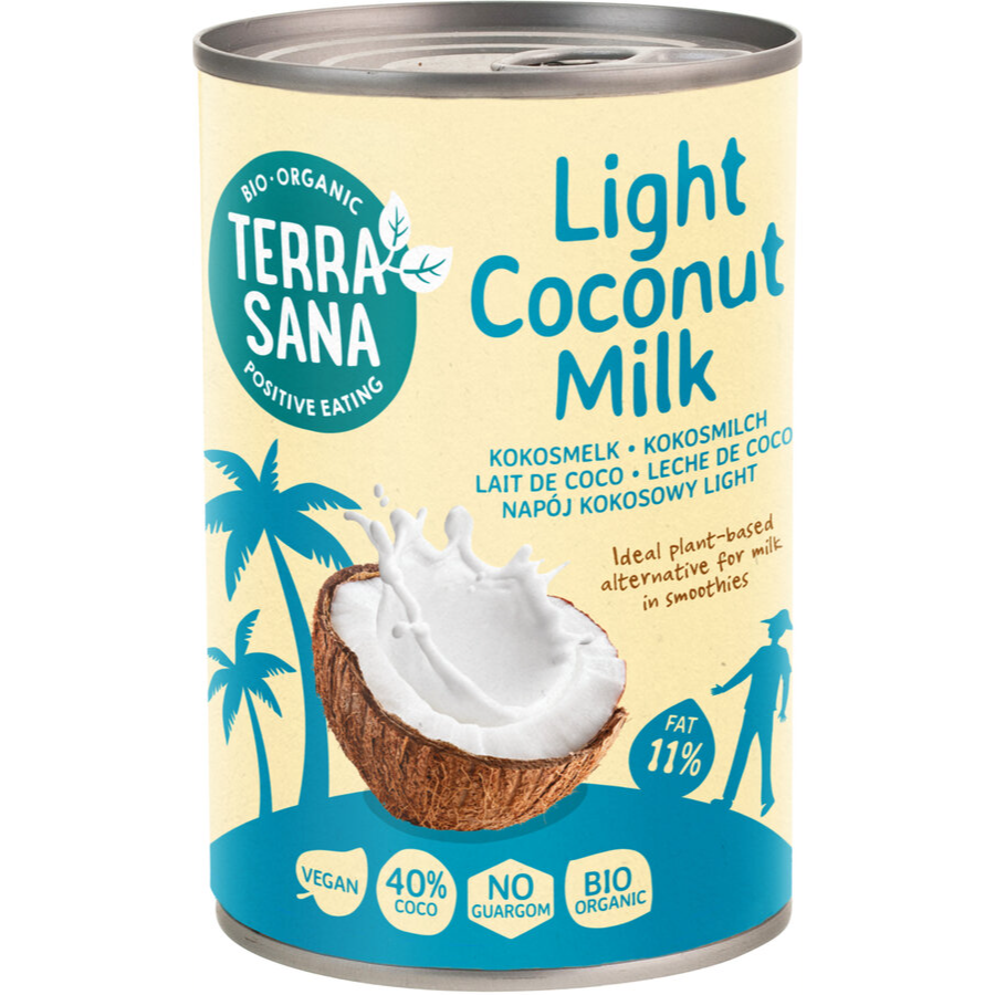 Bio Kokosmilch fettreduziert
