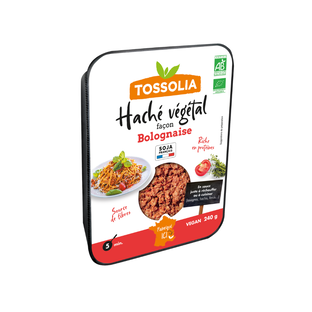 Haché végétal façon bolognaise bio
