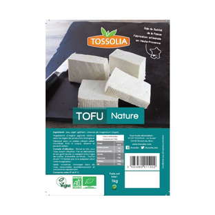 Tofu nature format familial bio
