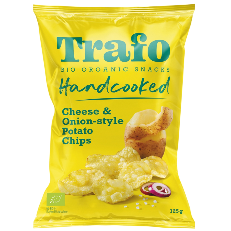 Bio Handcooked Chips Käse & Zwiebel