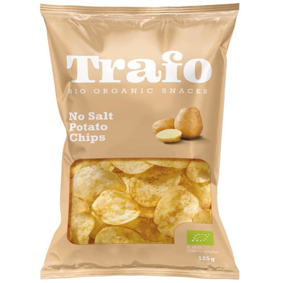 Bio Kartoffelchips ohne Salz