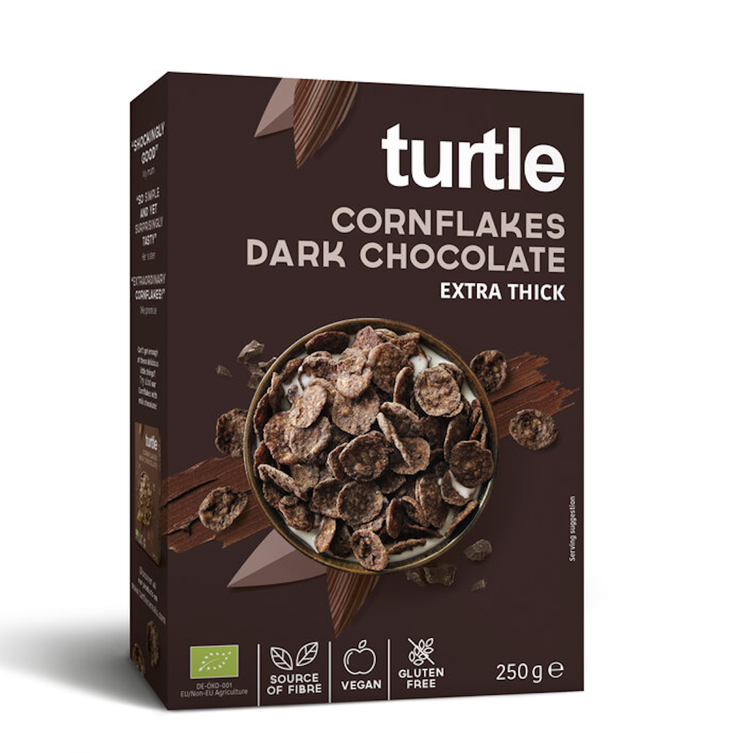 Bio Cornflakes dunkle Schokolade