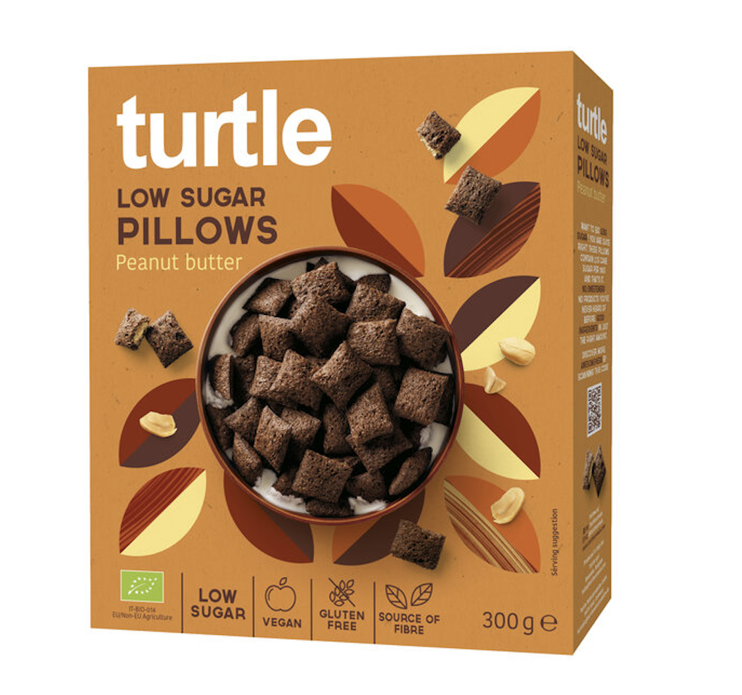 Bio Knusperkissen mit Erdnussfüllung zuckerarm