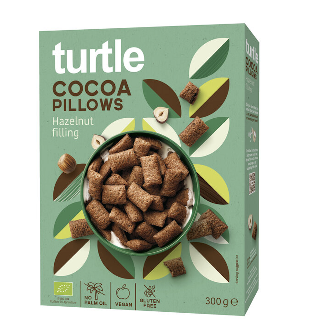 Bio Schokokissen mit Haselnussfüllung