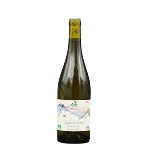 Vin blanc - vague de Loire AOC Touraine Sauvignon blanc 13,5° bio