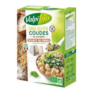 Coudes Riz Complet Bio Sans Gluten Bio