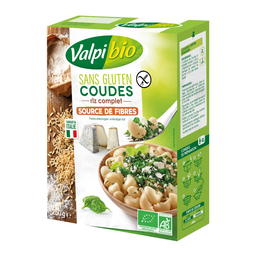 Coudes Riz Complet Bio Sans Gluten Bio