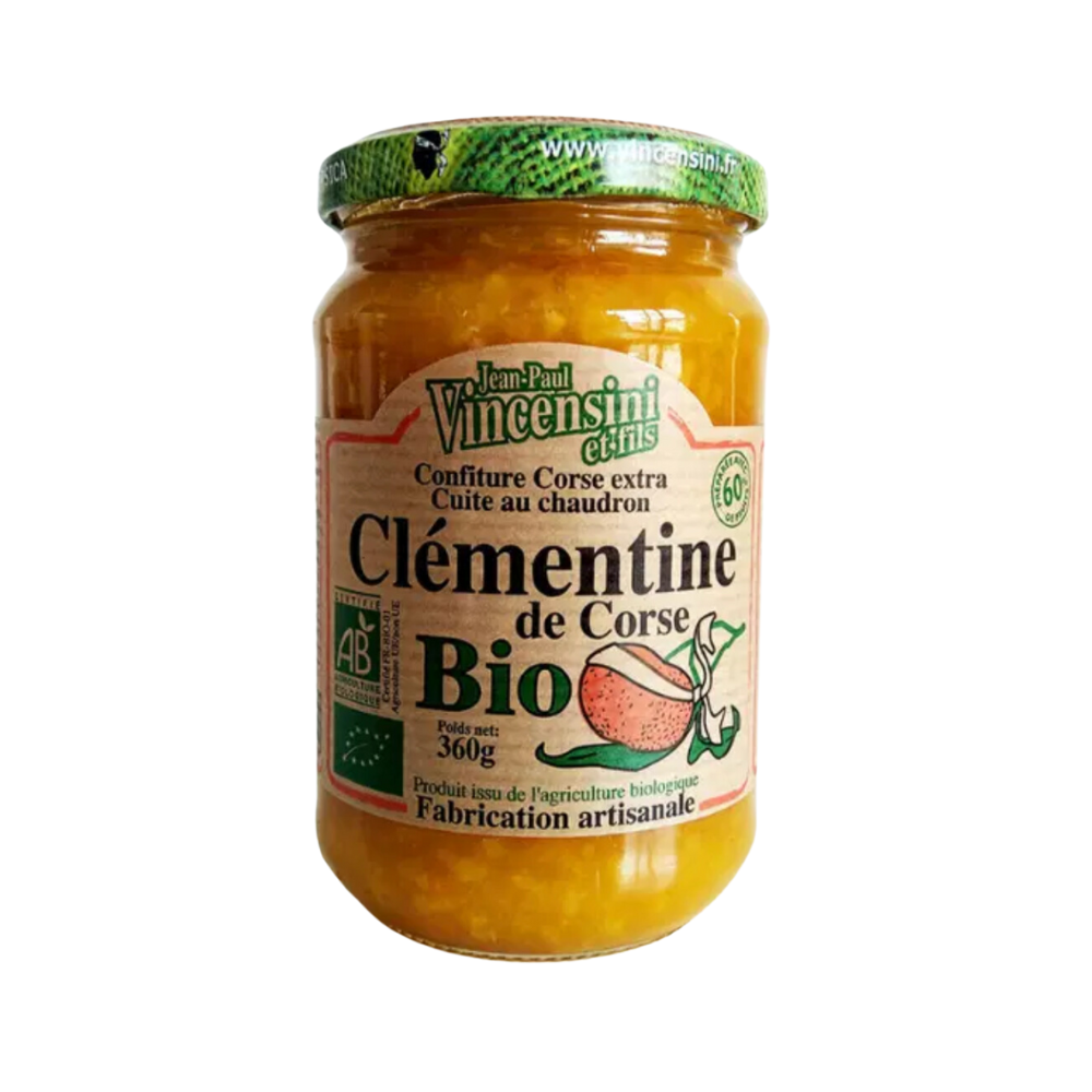 Confiture extra de clémentine bio