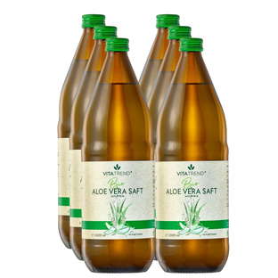 Bio Aloe Vera Saft, Karton 6 Stk.