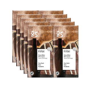 Bio Schokolade Feine Bitter 85% Kakao, Karton 10 Stk.