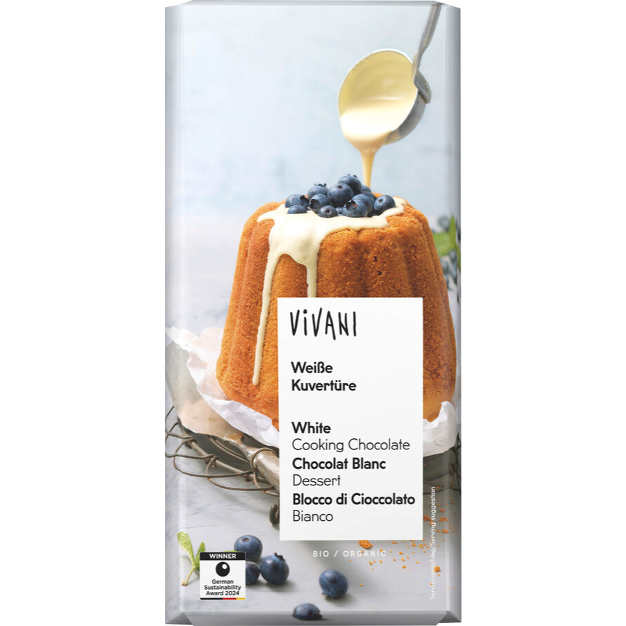 Bio Weiße Kuvertüre
