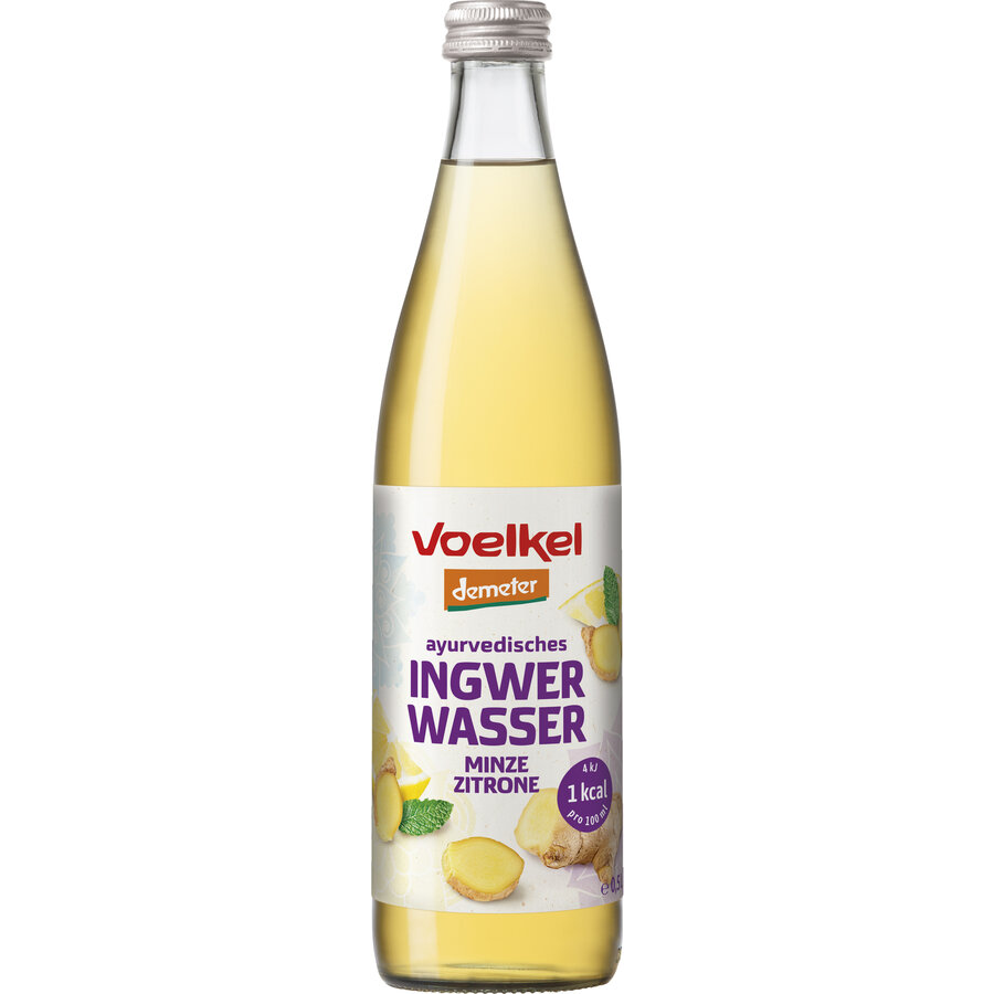 Bio Ingwerwasser ayurvedisch, demeter