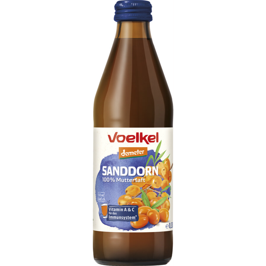 Bio Sanddorn Muttersaft, demeter