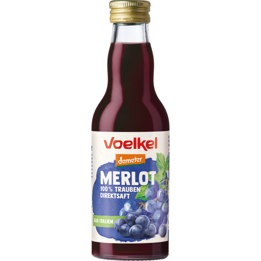 Bio Traubensaft Merlot demeter