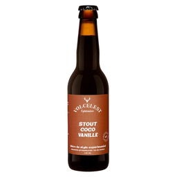 Bière stout coco vanille 7,5° bio