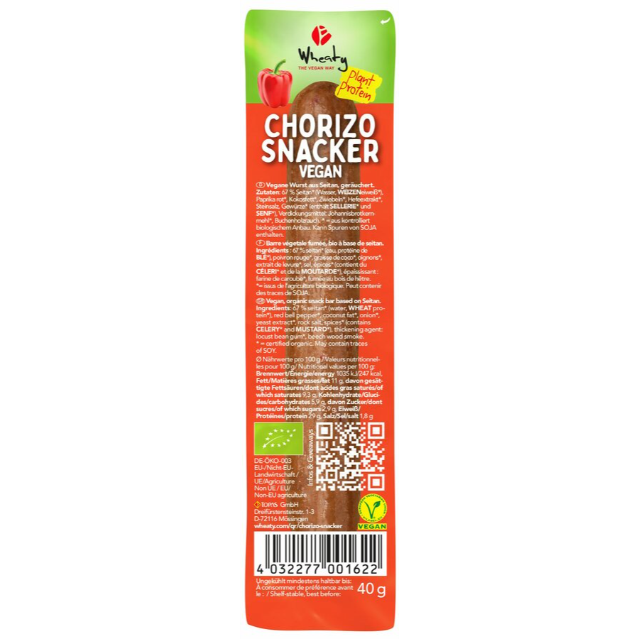 Bio Snacker Chorizo