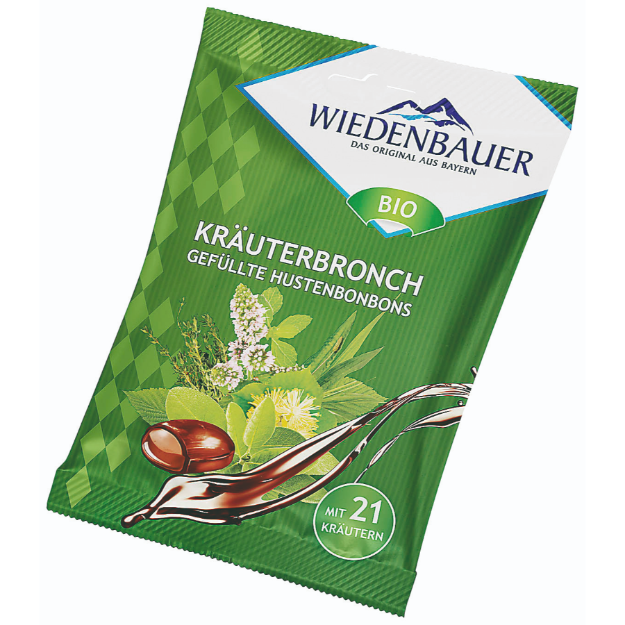 Bio Gefüllte Bonbons Kräuterbronch