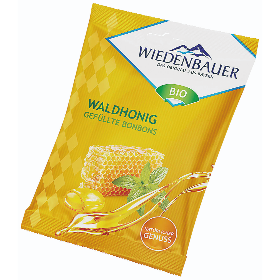 Bio Gefüllte Bonbons Waldhonig
