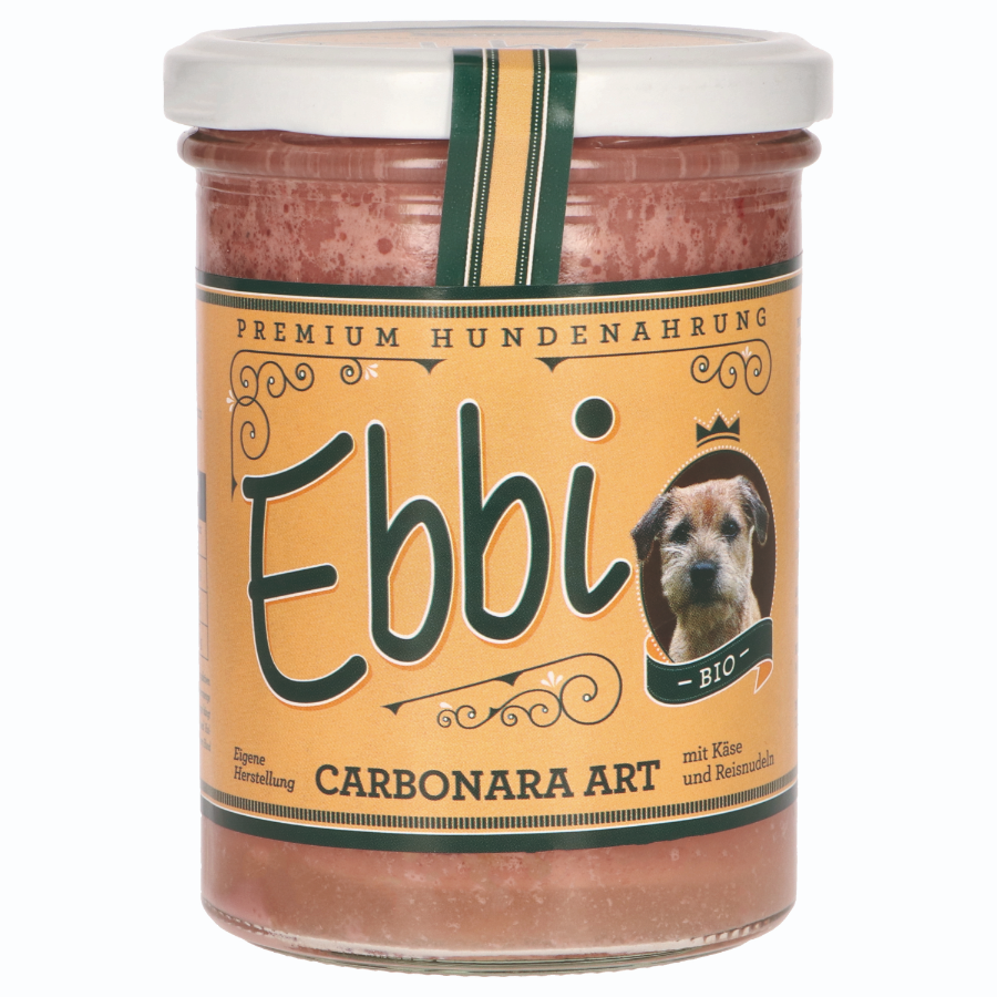 Bio Hundenassfutter Carbonara Art