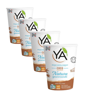 Pack dessert végétal au lait de coco bio et equitable x4