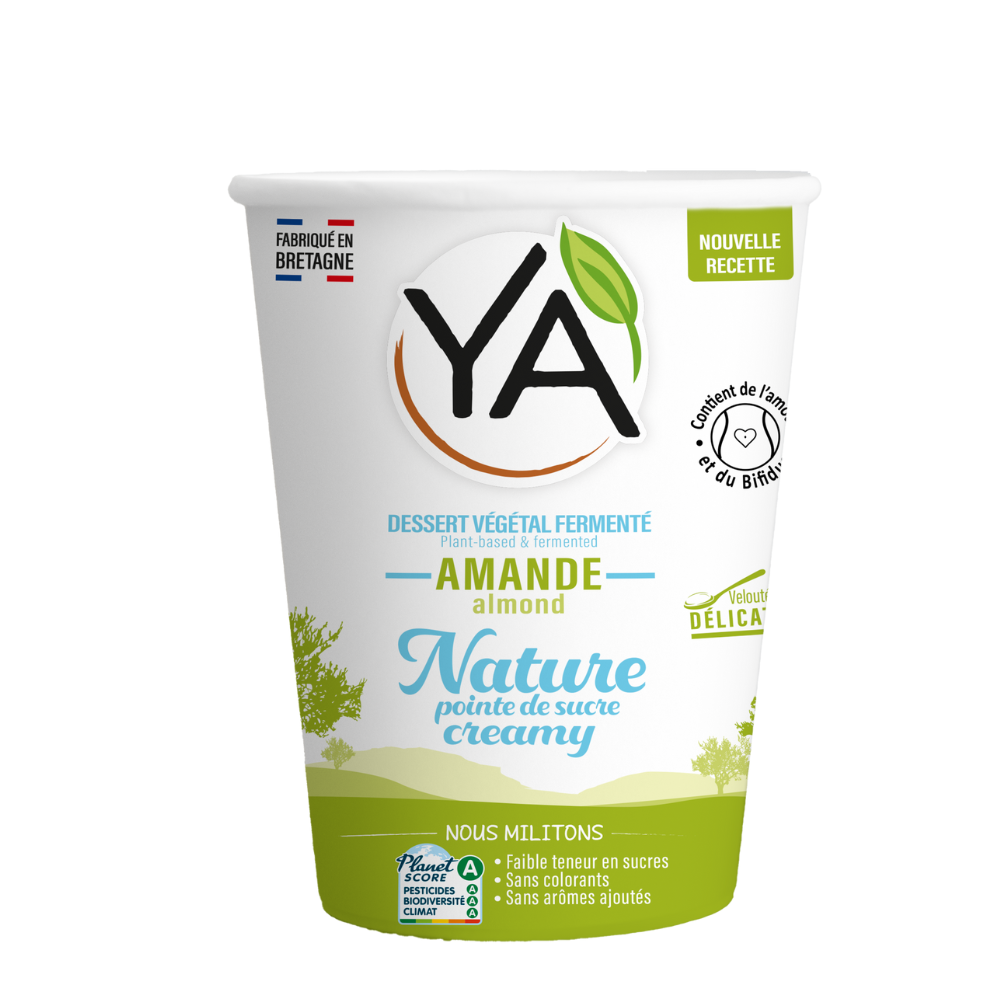 Dessert végétal amande bio