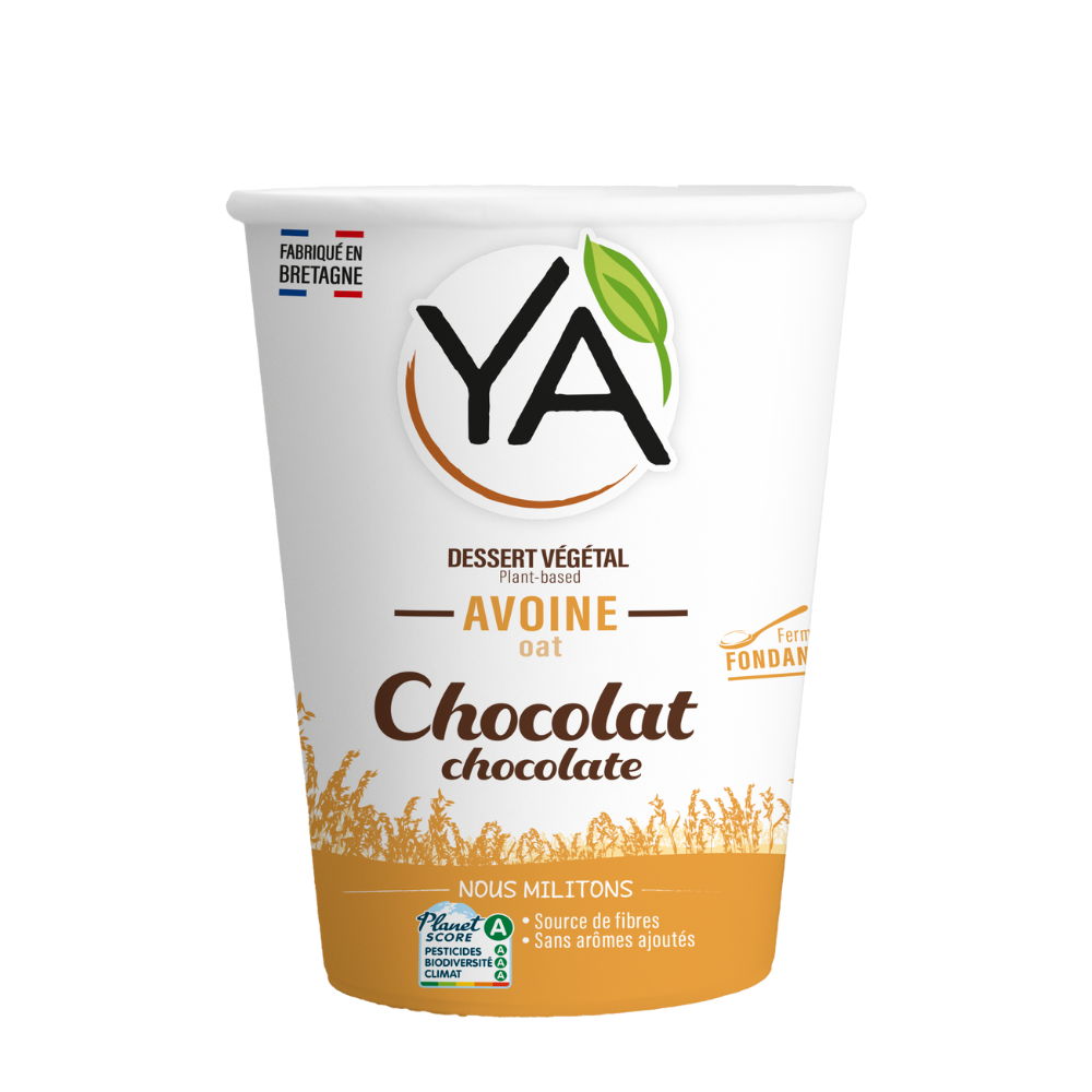 Dessert végétal avoine chocolat bio