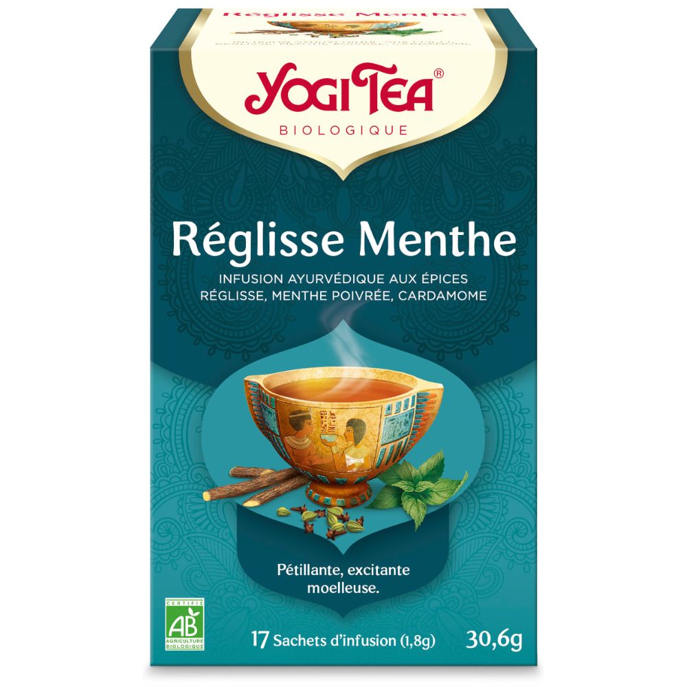 Infusion Réglisse Menthe Bio x 17